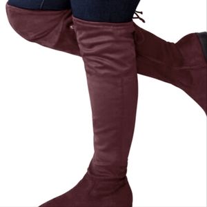 Wide Calf Plus Sz 8.5 US Comfortview Over the knee Boots Brown Black 2 Pairs EUC